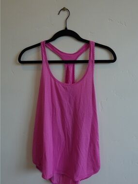 lululemon athletica Bright Pink Racerback Tank